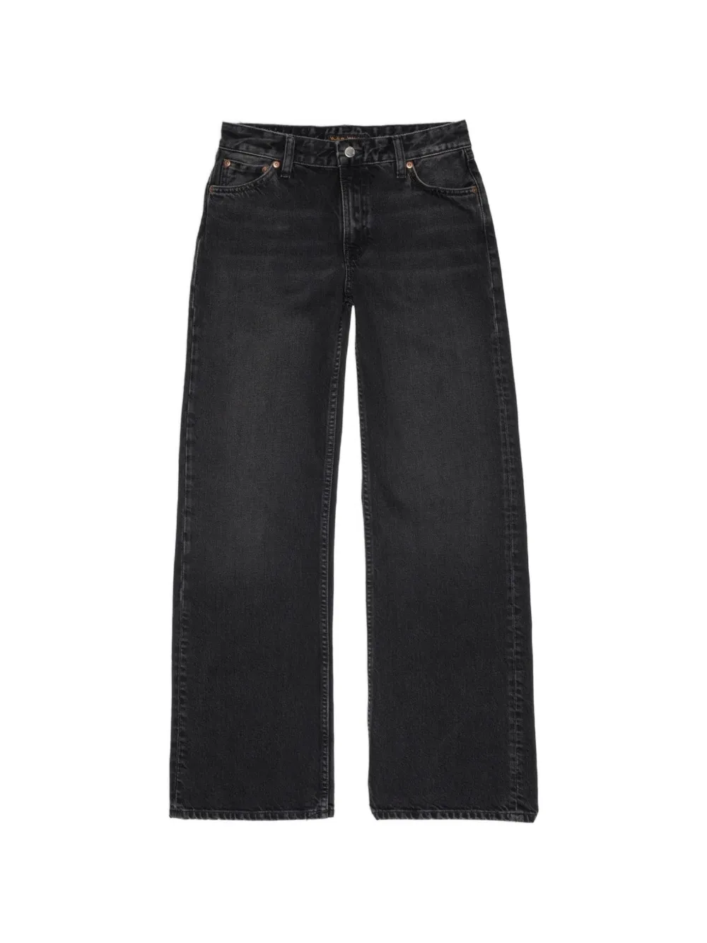 Nudie Jeans Heidi wide-leg jeans - Schwarz