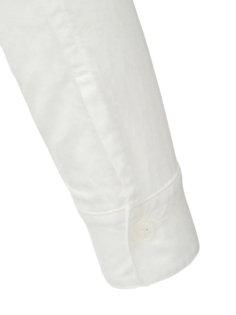 Y's Born Product drawstring peplum-hem shirt Wit