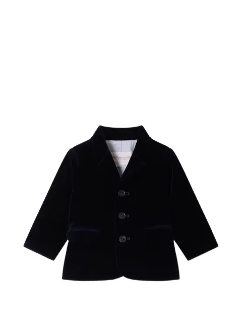 Bonpoint Leopold velvet blazer