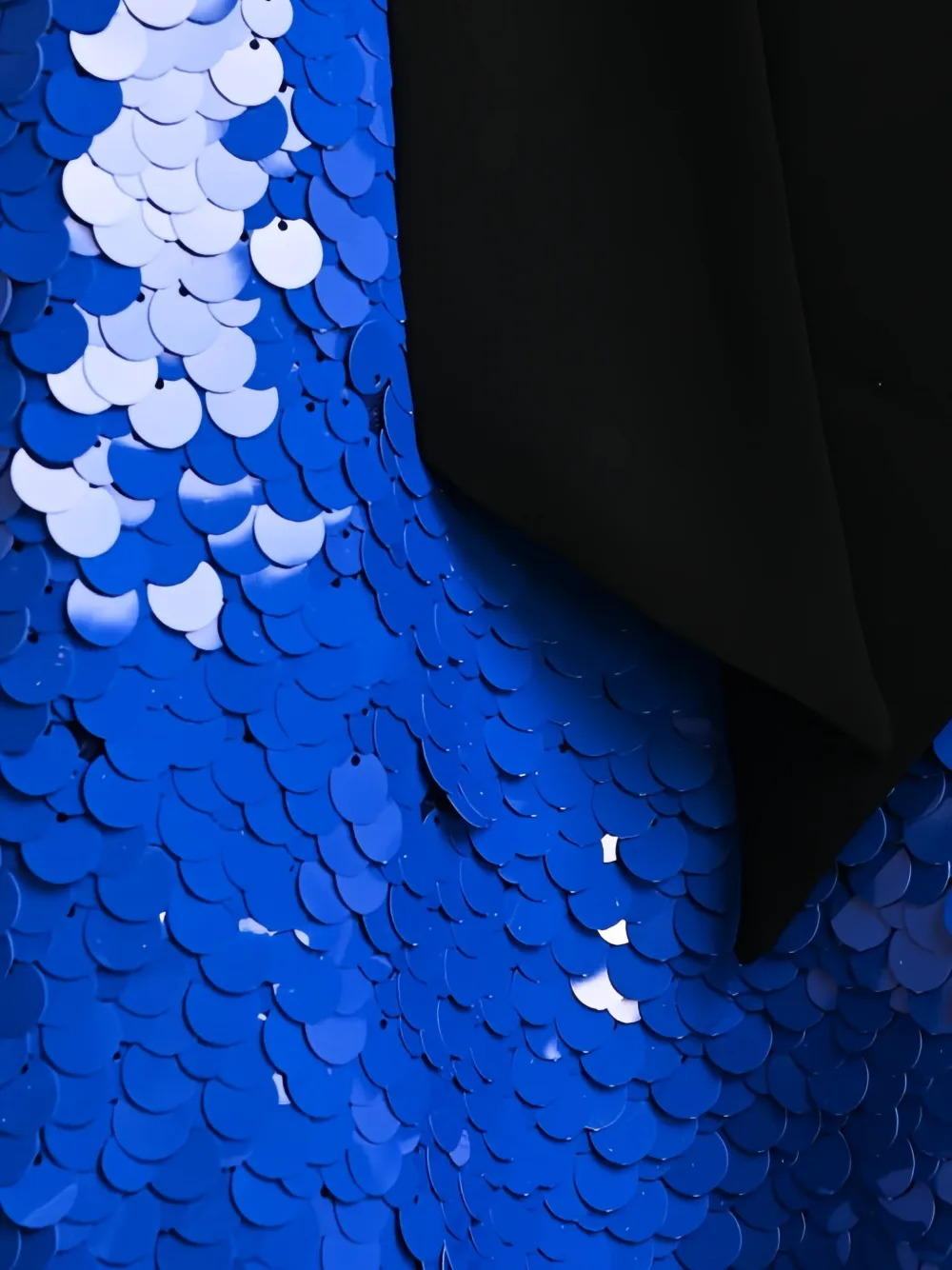 Essentiel Antwerp Top met strikdetail en verfraaid met pailletten Blauw