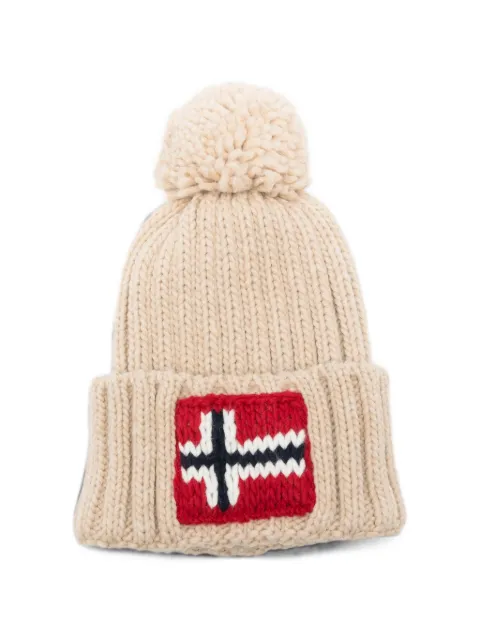 Napapijri Semiury 5 pom-pom beanie hat