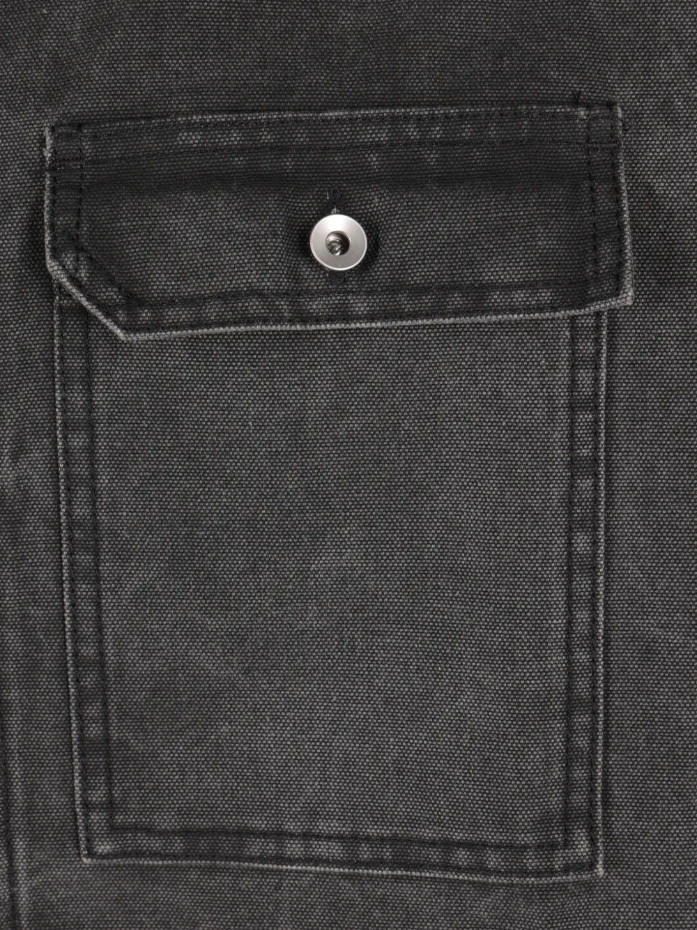 Rick Owens DRKSHDW button-down short-sleeve shirt Grijs