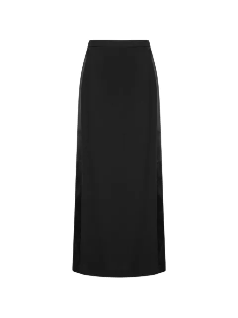 THE ANDAMANE Nada tuxedo straight maxi skirt