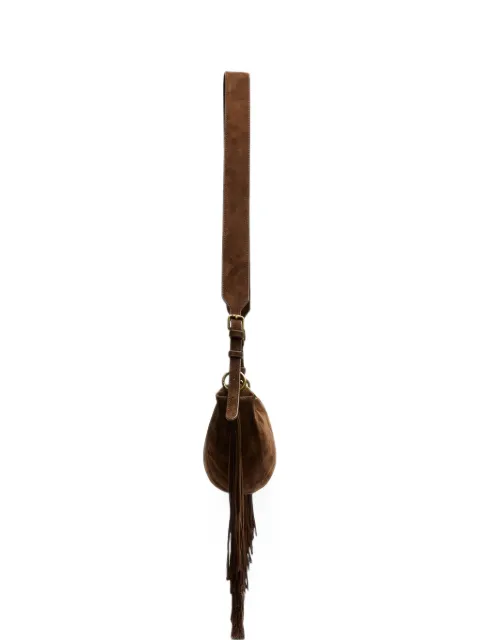 Ash Astrid fringed suede shoulder bag