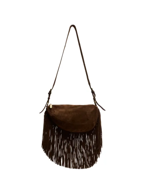 Ash sac porté épaule Astrid en daim à franges