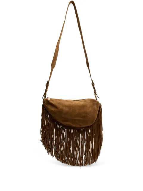 Ash Astrid fringe-trimmed shoulder bag