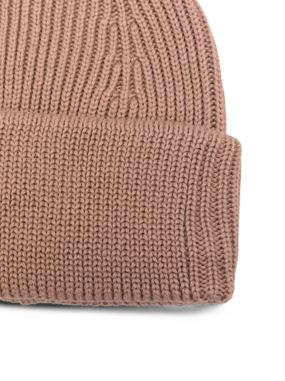 Roberto Collina ribbed-knit beanie hat Roze