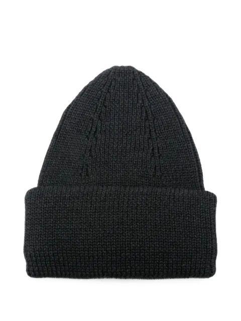 Roberto Collina cable-knit turn-up brim beanie hat