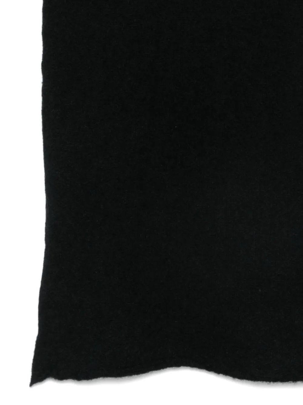 Roberto Collina black scarf Zwart