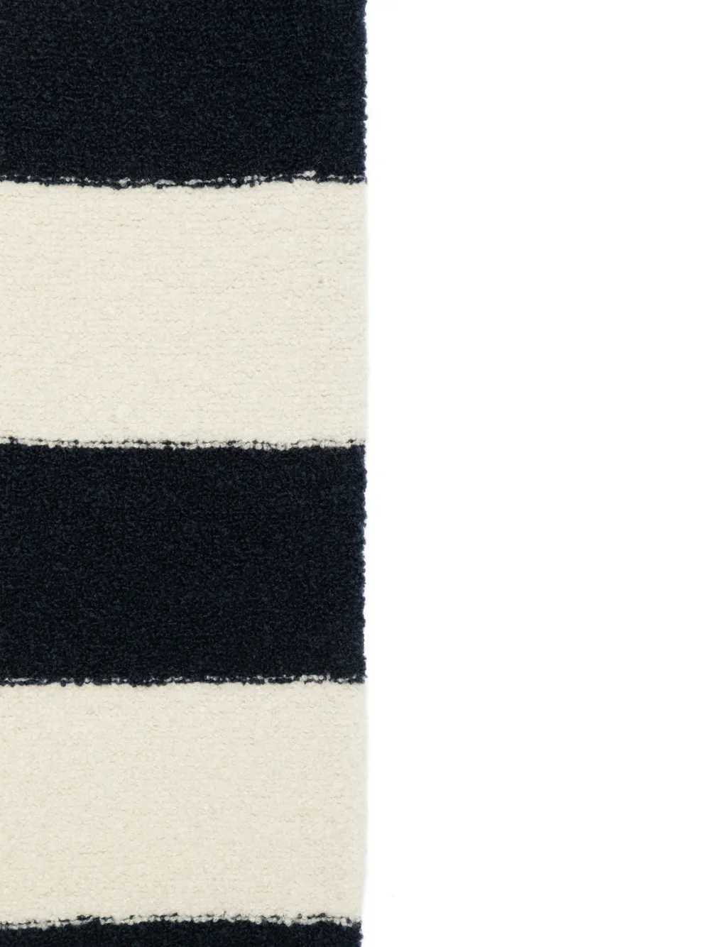 Roberto Collina striped-pattern scarf Beige