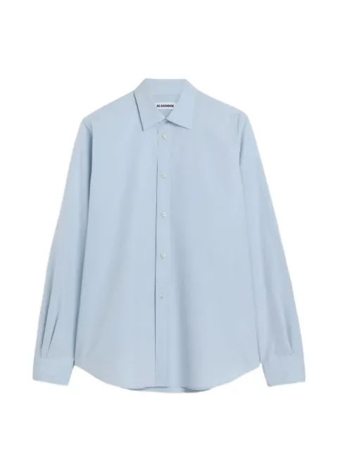 Jil Sander fil-à-fil cotton shirt