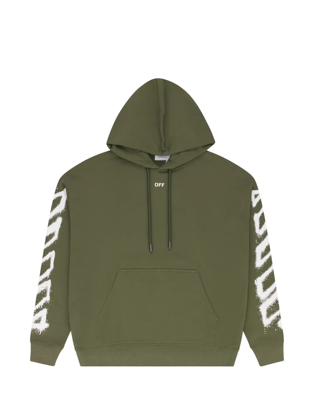 Off-White Spray Can Arrow Skate hoodie - Green