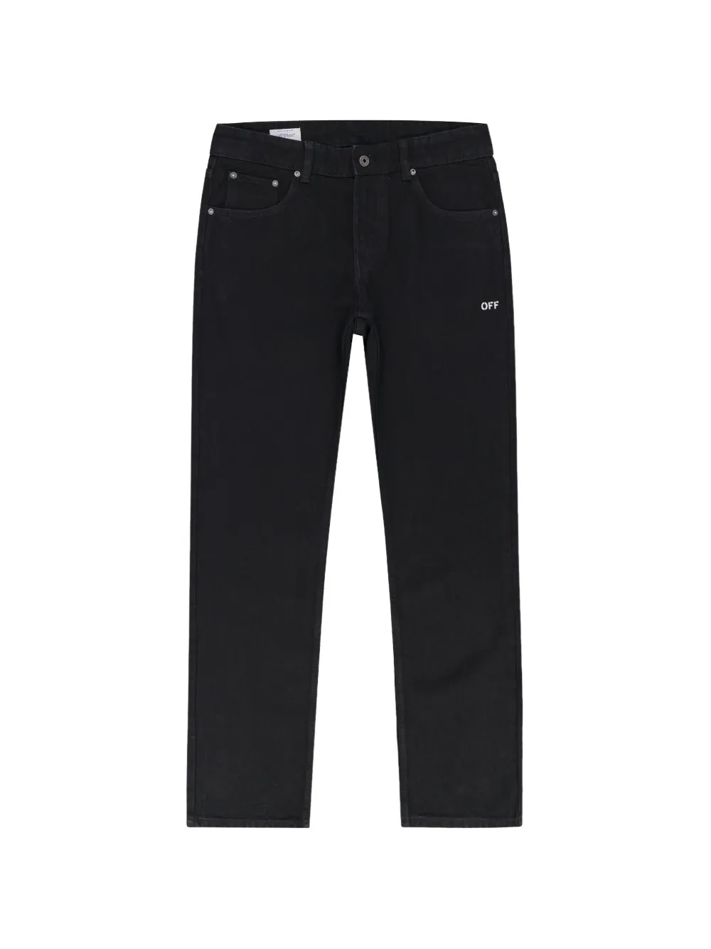 Off-White Spray Diag jeans - Schwarz