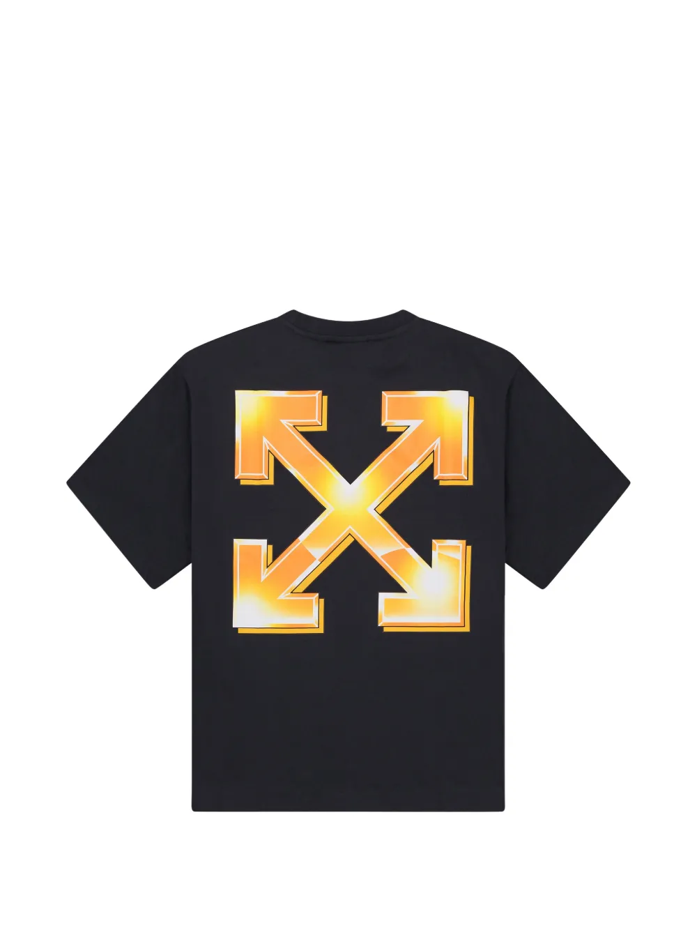 Off-White Metal Arrow Skate T-shirt Zwart