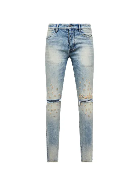Ksubi Van Winkle Astral Grid skinny jeans