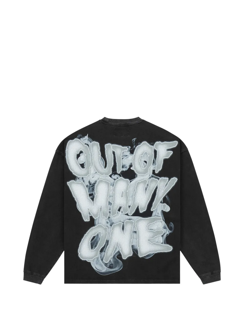 GODSPEED T-shirt met grafische print en lange mouwen Zwart