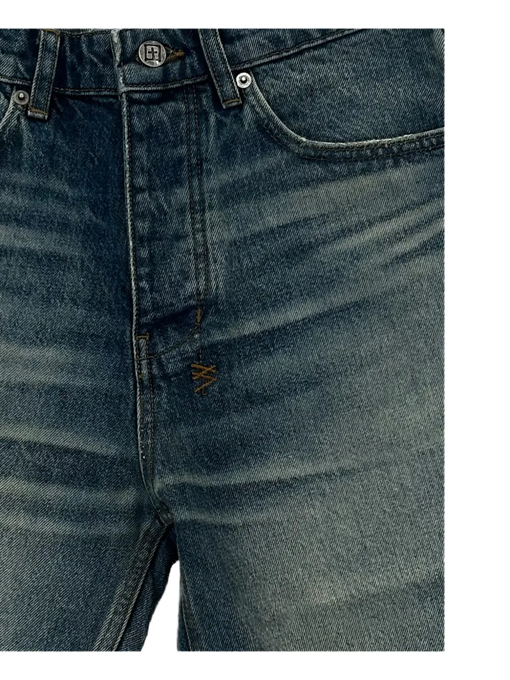 Ksubi Anti K denim shorts Blauw