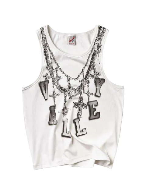 Vale Chain graphic-print tank top