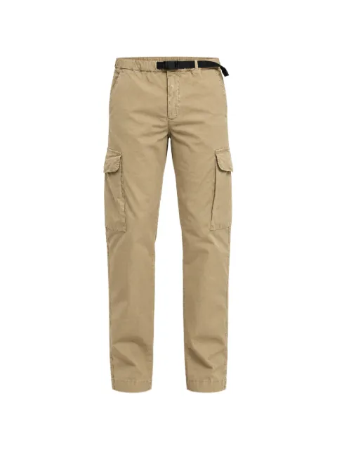 White Sand ripstop-texture cargo pants