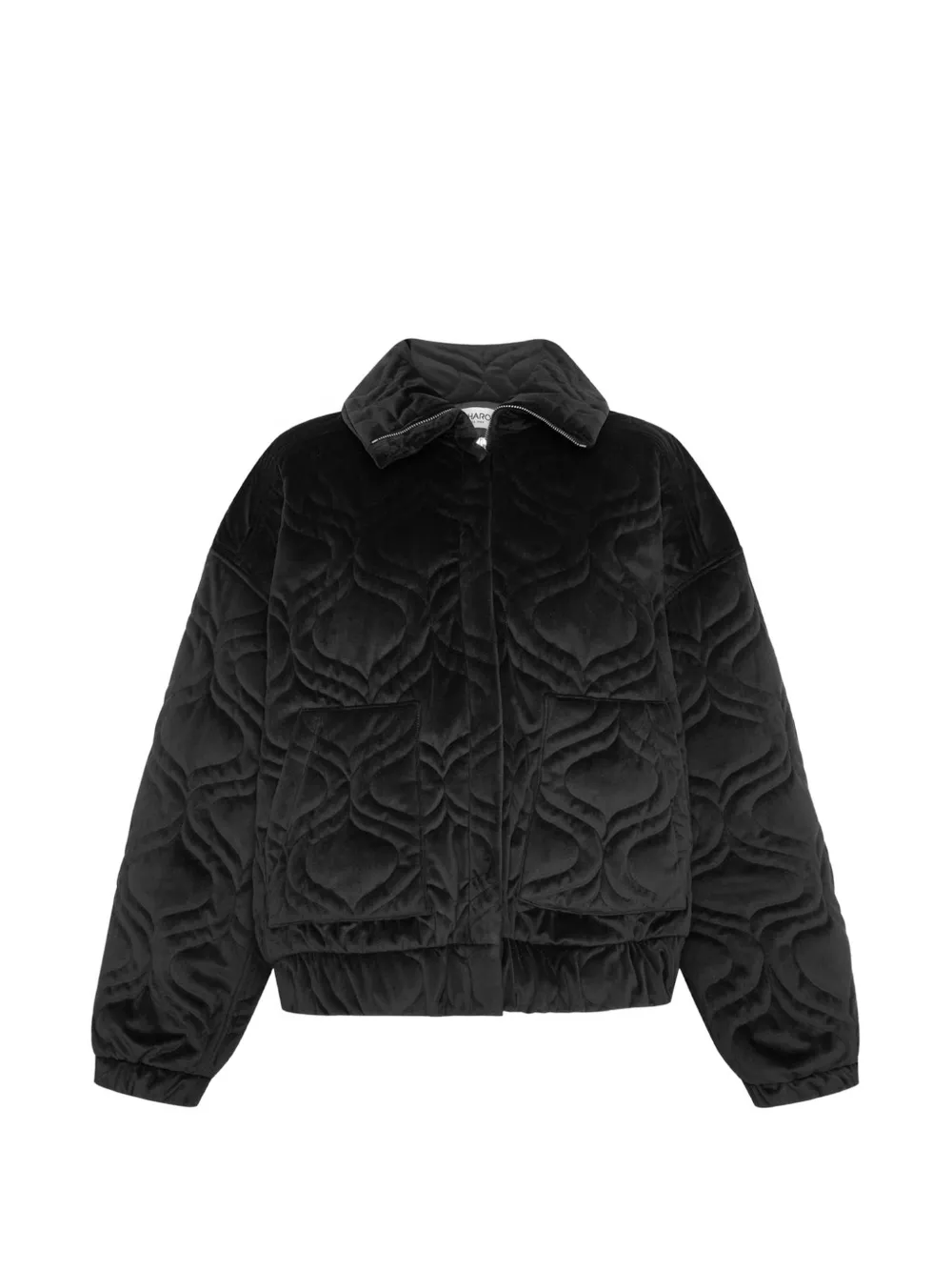 Charo Ruiz Ibiza quilted velvet jacket