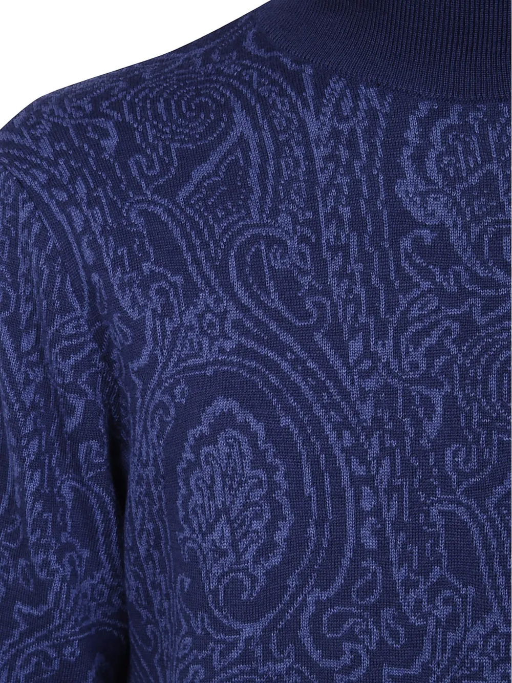 ETRO Coltrui met paisley-jacquard Blauw