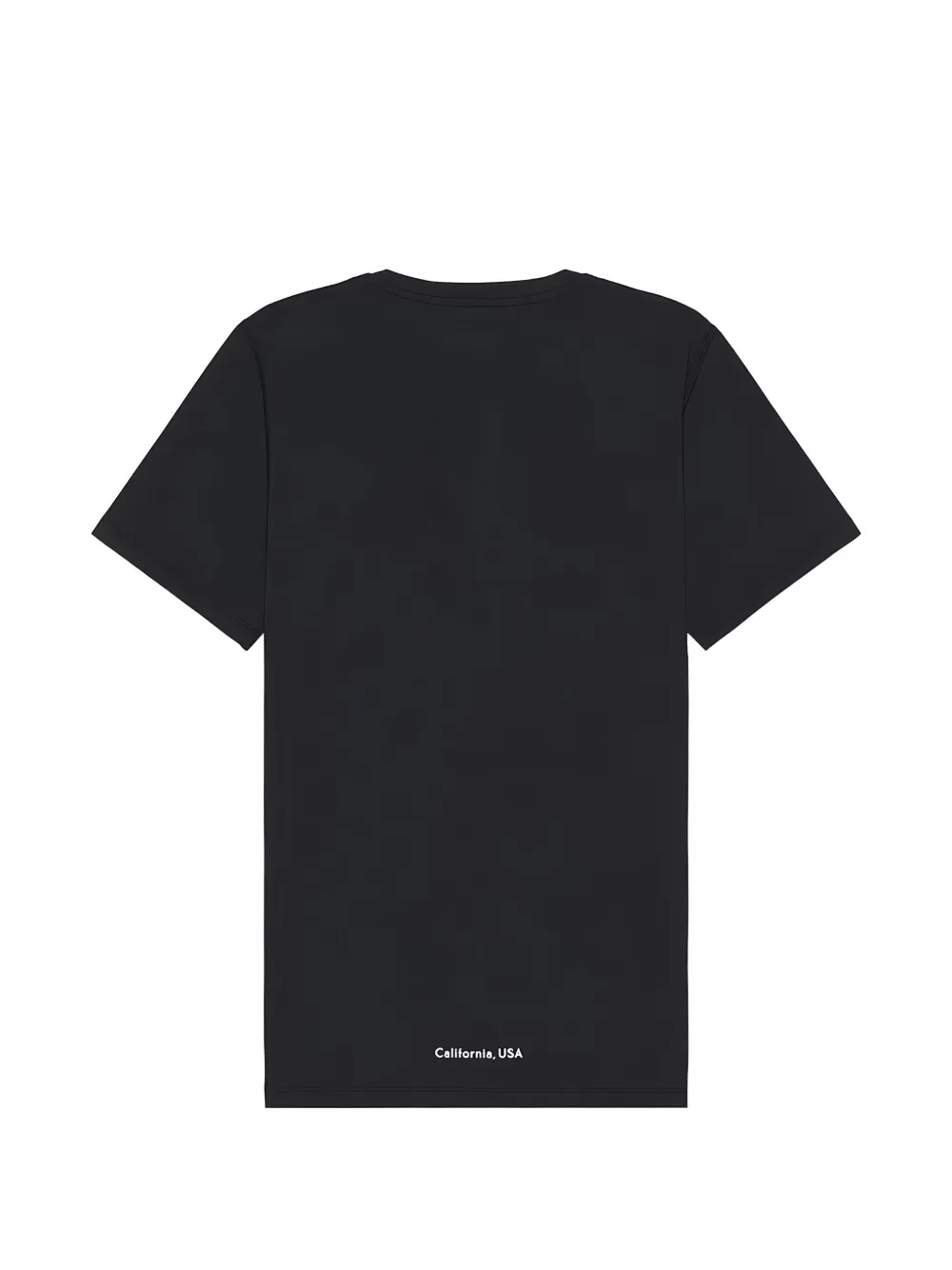 District Vision Ultralight Aloe lasergesneden T-shirt met logo-print Zwart