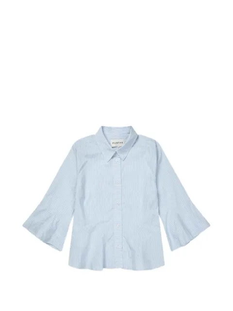 MUNTHE chemise rayée Veracity à manches évasées