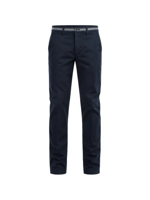 Mason's ribbon-trim trousers