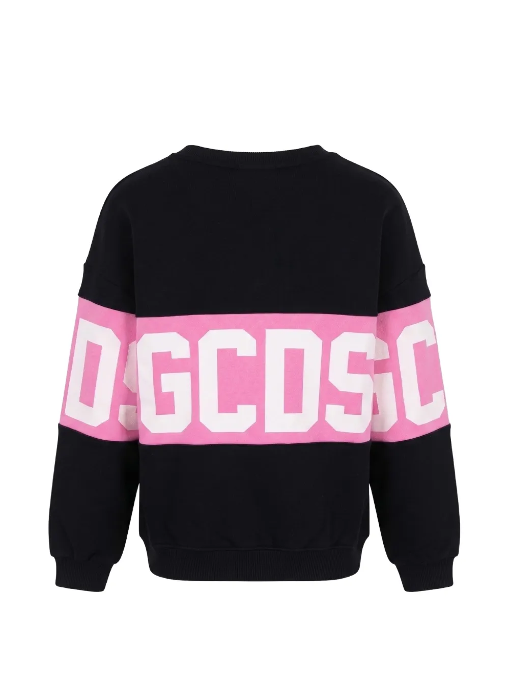 Gcds Kids logo-print sweater Zwart