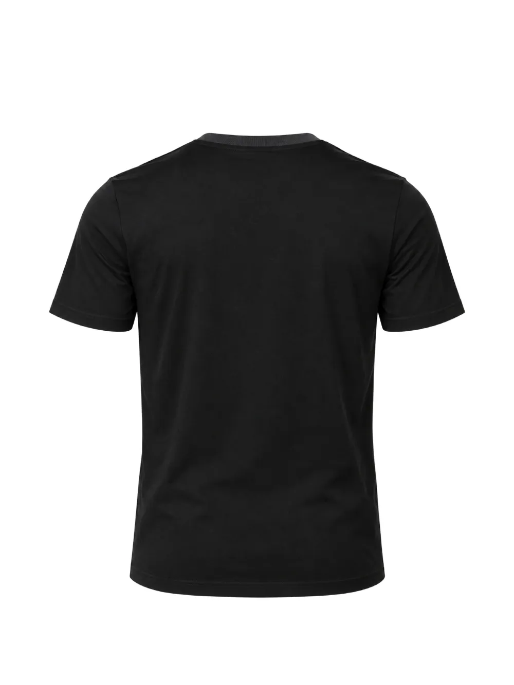 Armani Exchange Katoenen T-shirt met logoprint Zwart