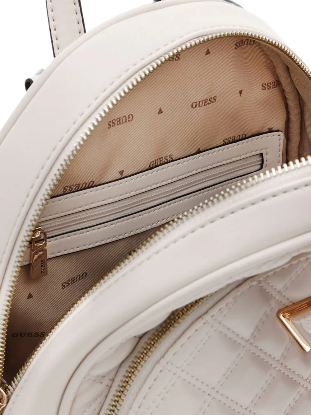 GUESS USA Giully II gewatteerde rugzak Beige
