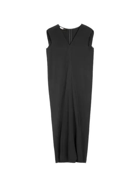 Vera Wang Carlton double-crepe midi dress