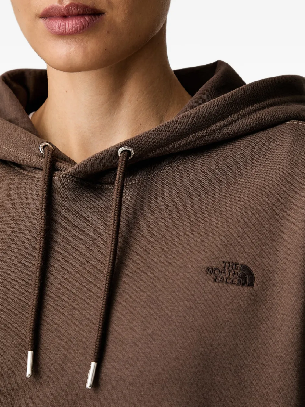The North Face logo-embroidered drawstring hoodie Bruin