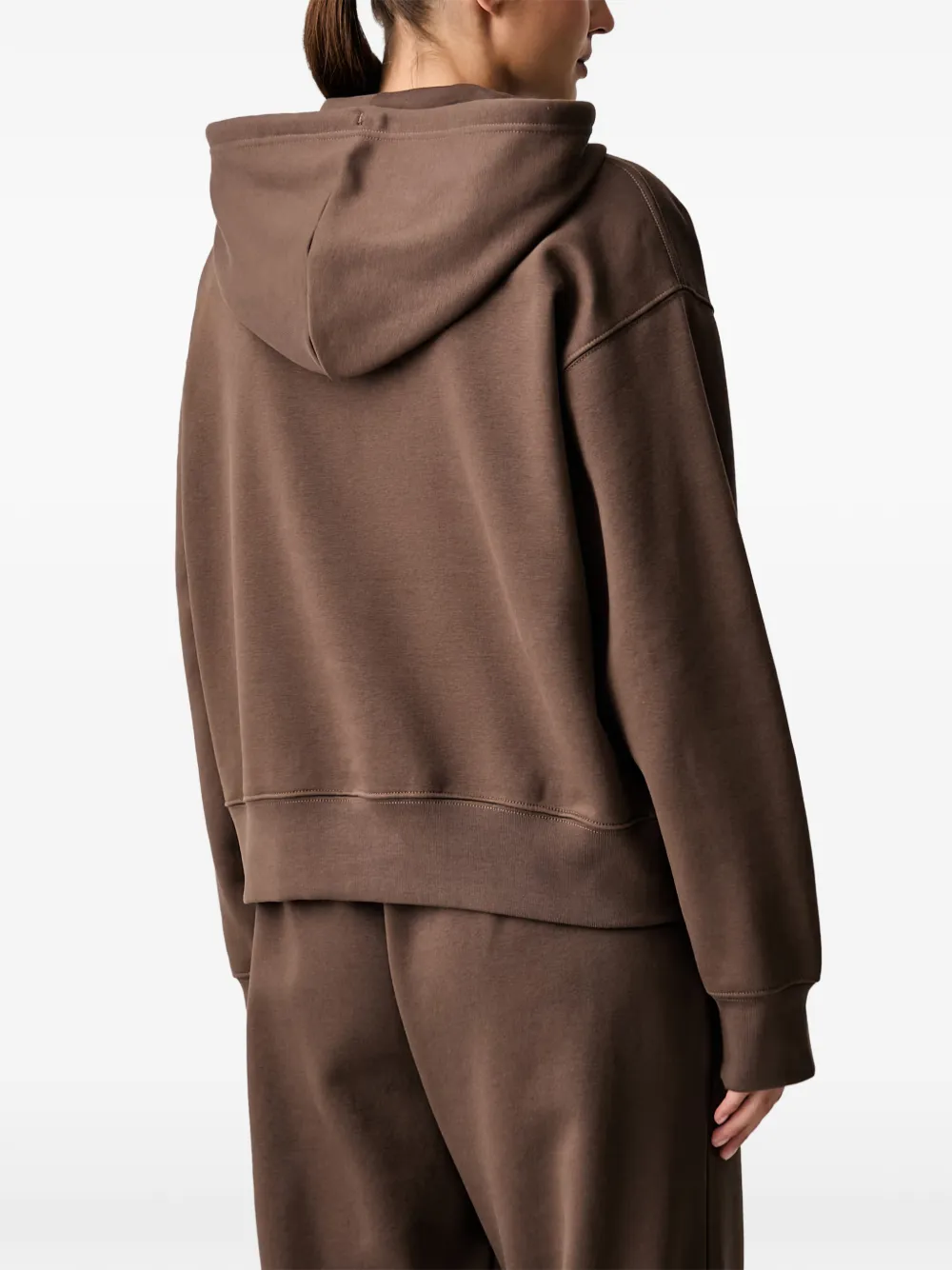The North Face logo-embroidered drawstring hoodie Bruin