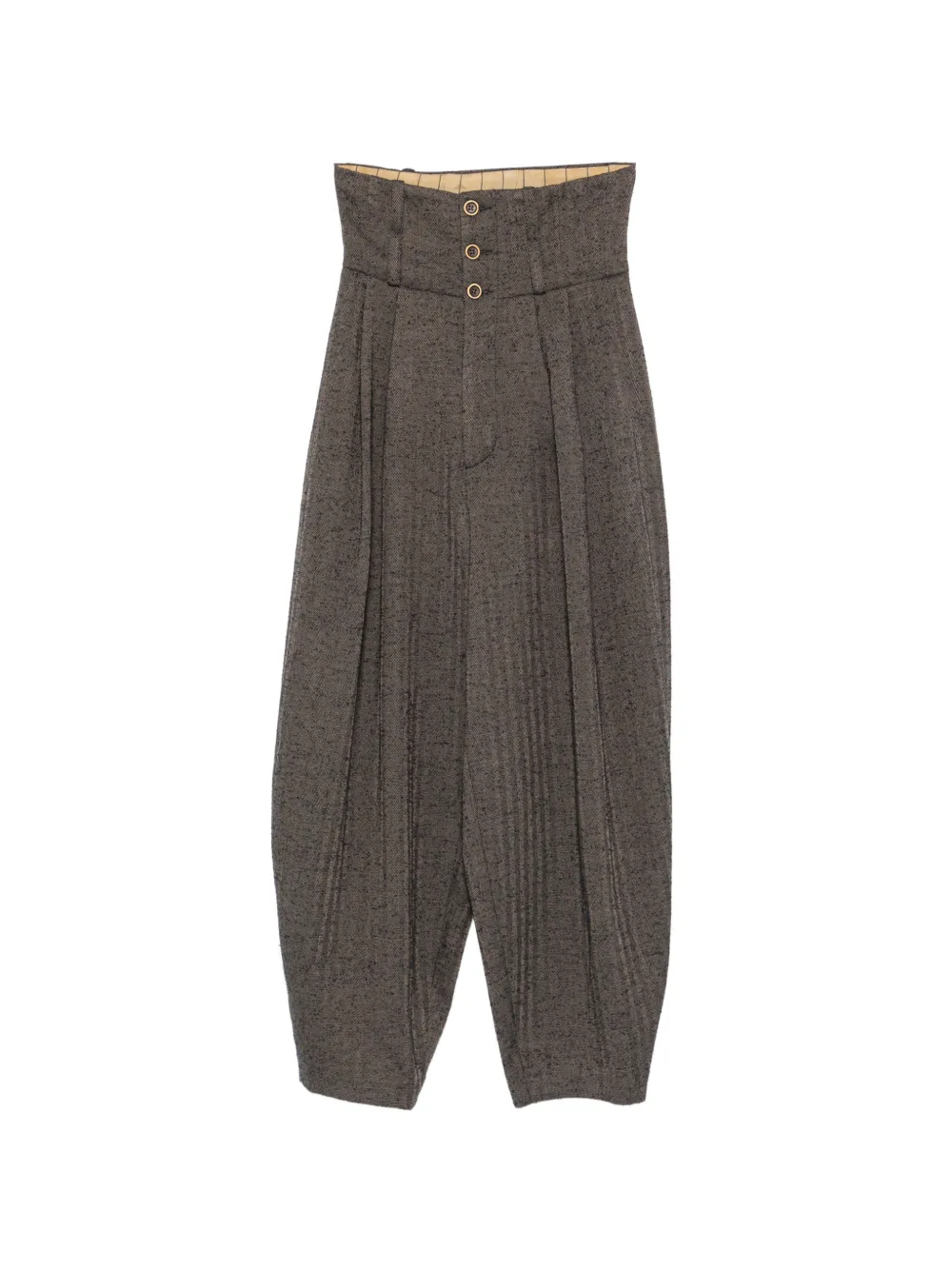 Uma Wang High waist plooibroek Grijs