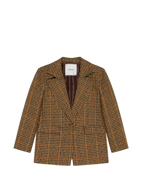 Miss Grant Kids check-pattern blazer