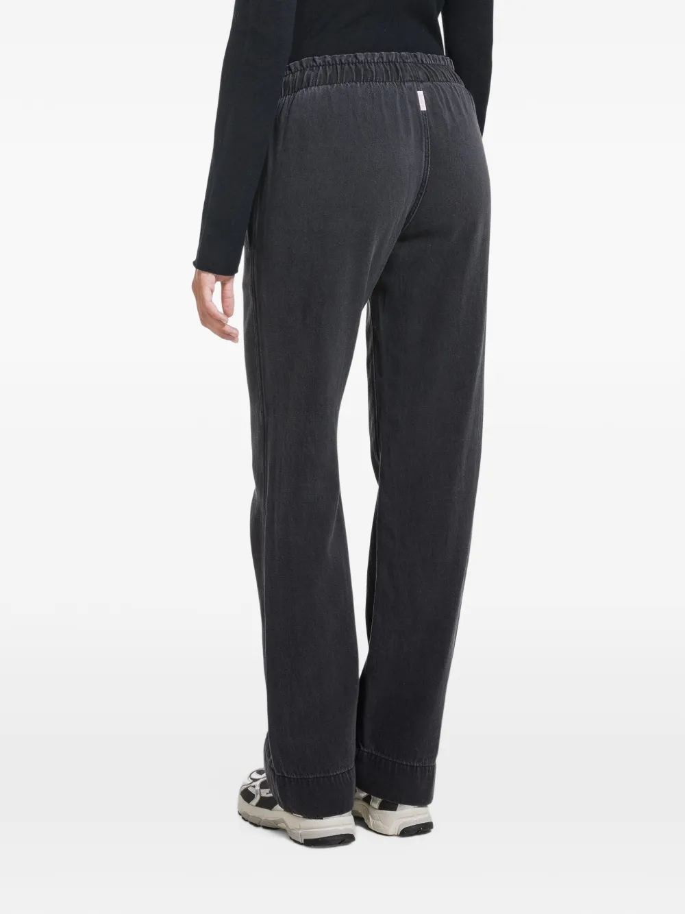 DEHA Broek met elastisch trekkoord Zwart