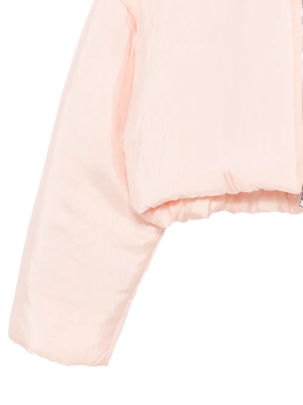 Plan C cropped padded jacket Roze