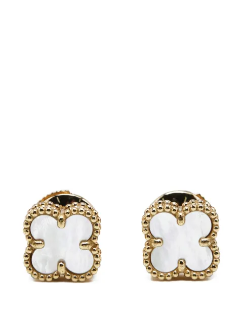 Van Cleef & Arpels Pre-Owned Sweet Alhambra mother-of-pearl stud earrings