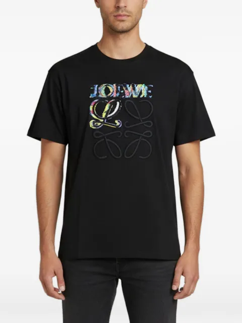Loewe Pre-Owned Glitch Anagram T-shirt