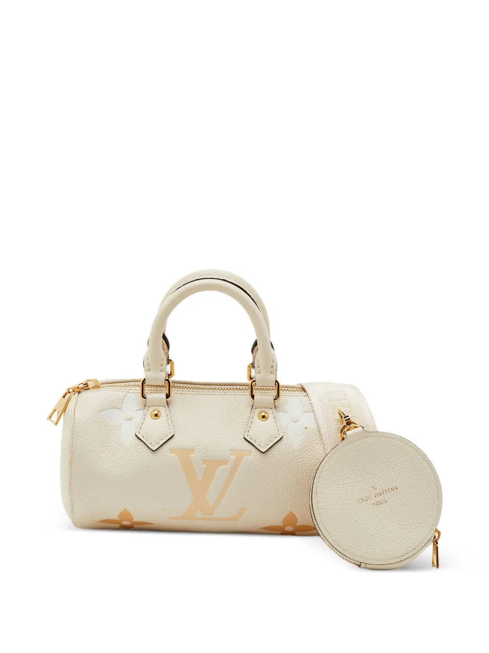 Louis Vuitton Pre-Owned Papillon BB Monogram Empreinte leather satchel bag - Neutrals