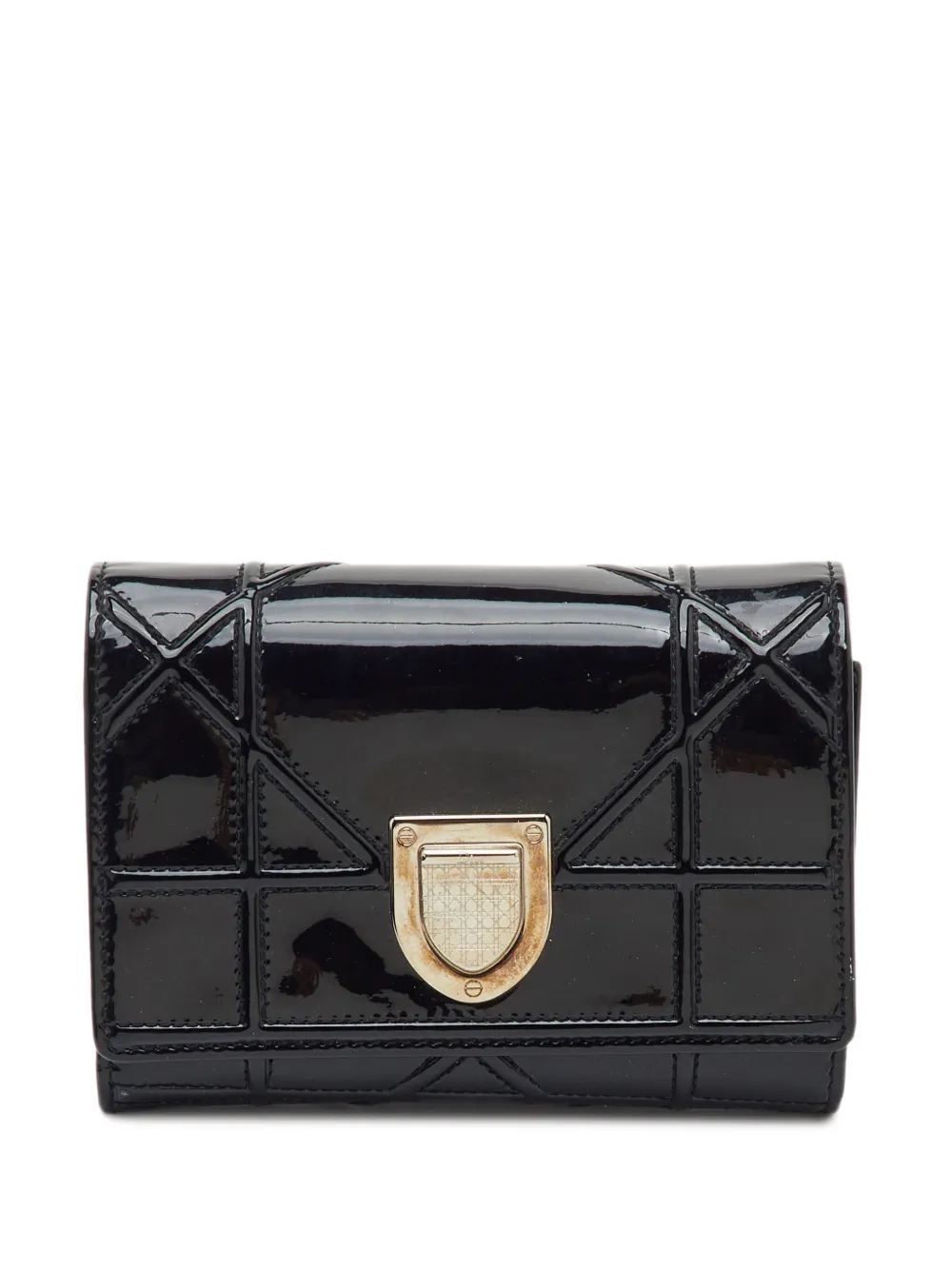 Christian Dior Pre-Owned 2015 Diorama leather wallet - Schwarz