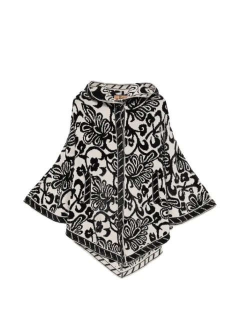 John Galliano Pre-Owned 2010s floral-print hooded jacket