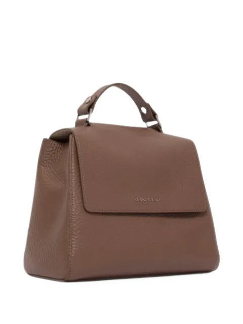 Orciani small Sveva grained calf leather shoulder bag