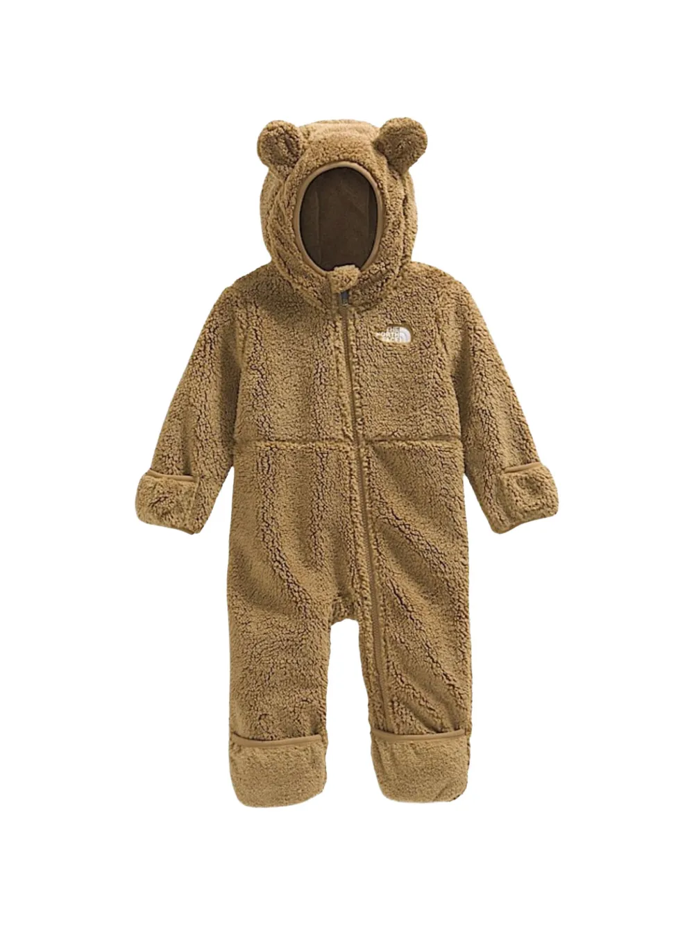The North Face Kids Campshire pyjama met capuchon en textuur Bruin