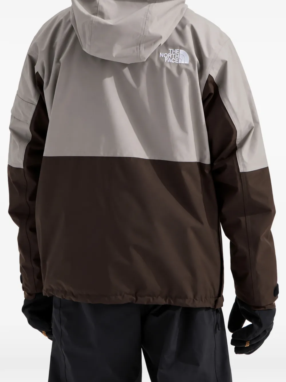 The North Face Evryday hoodie colour-block hooded jacket Grijs