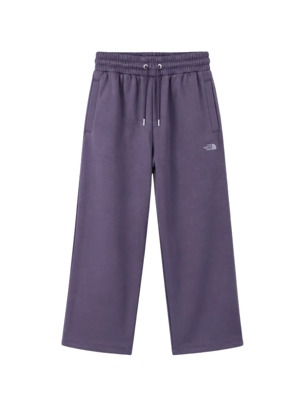 The North Face logo-embroidered drawstring track pants - Viola