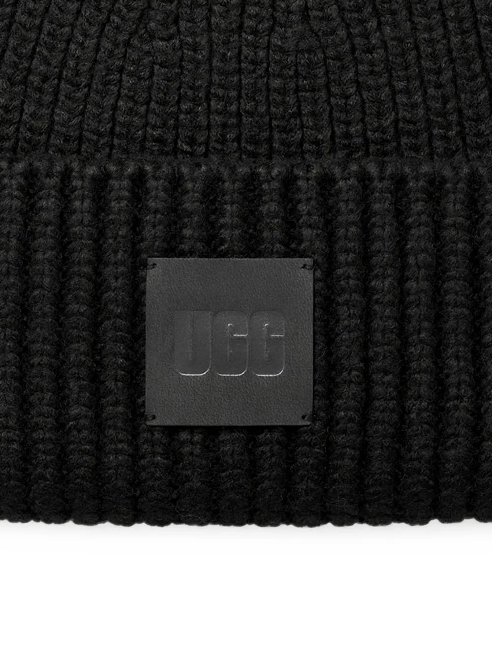 UGG Chunky geribbelde muts Zwart