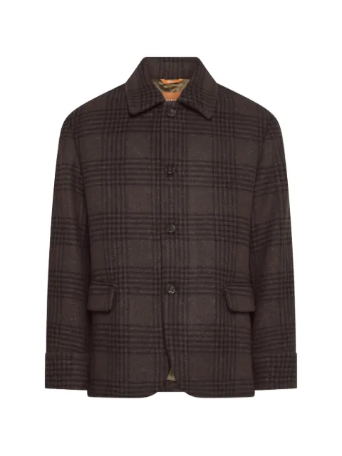Cruna Capetown check-pattern shirt jacket