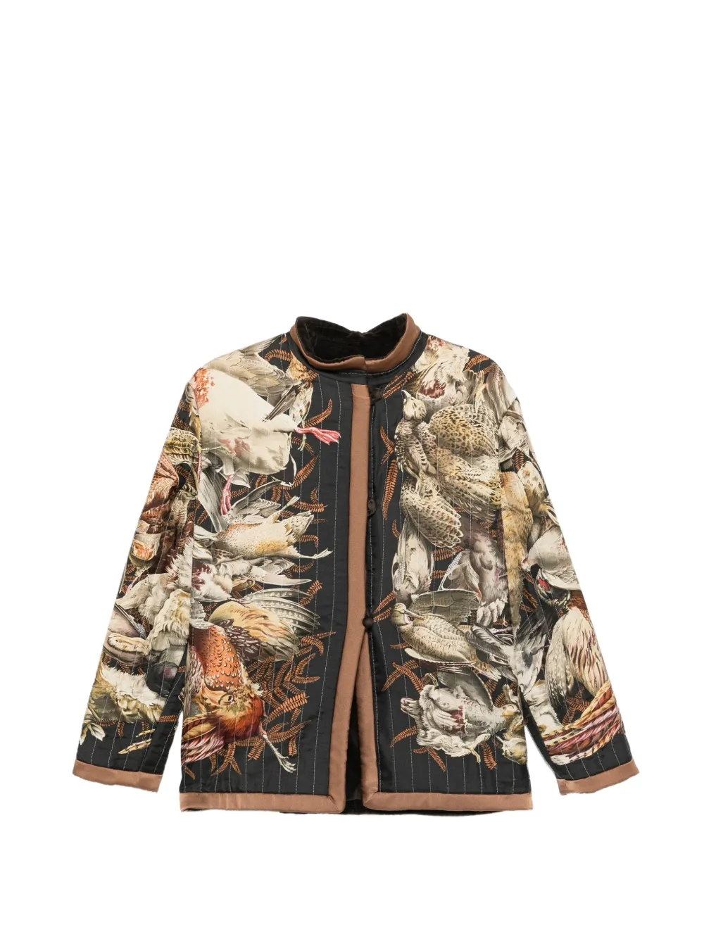 Hermès Pre-Owned 1980s wendbare Steppjacke - Schwarz